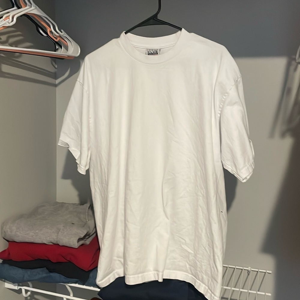 White XL heavyweight pro club tees selling 2 together will not sell separate